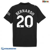 Fotballdrakt Herre Manchester City Bernardo Silva #20 Bortedrakt 2025-26 Kortermet